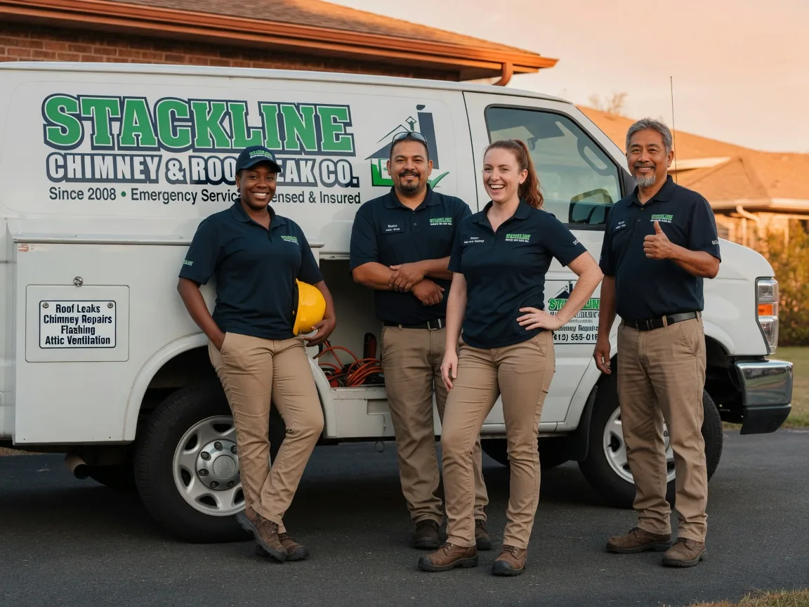 Chimney flashing repair company in Big Bend, WI